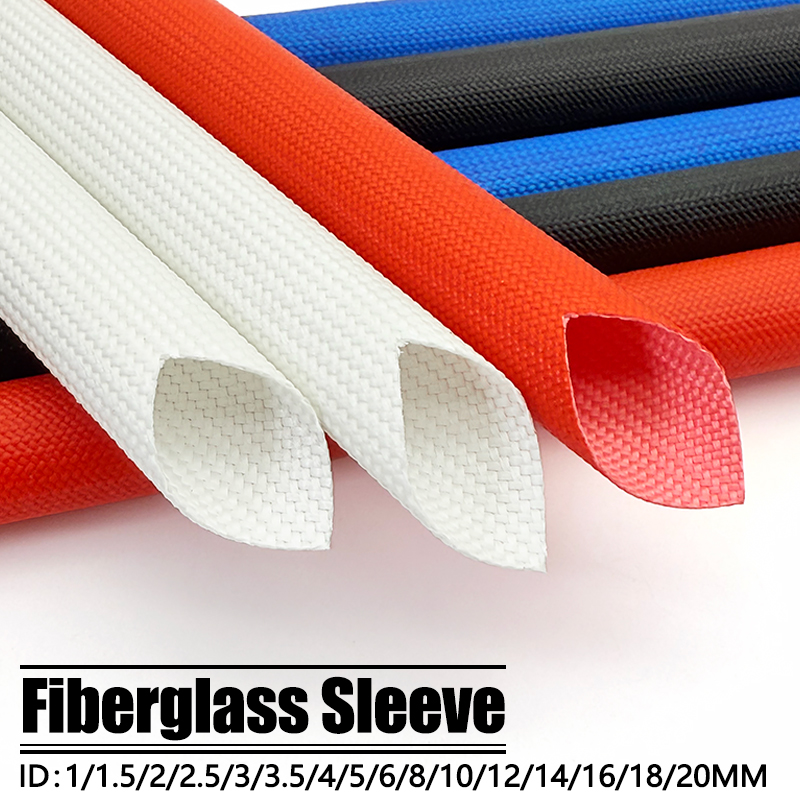 Cable Sleeve Braided - أنبوب عازل من الألياف الزجاجية المغلفة