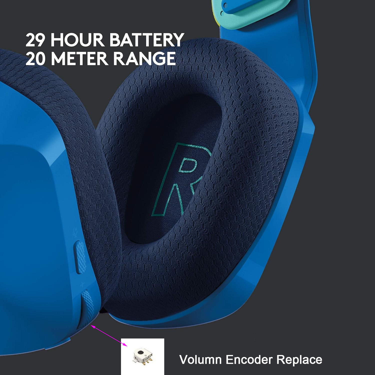 Gaming Accessories Sale - لوجيتك G733/G335/G535 طقم إصلاح تشفير التحكم
