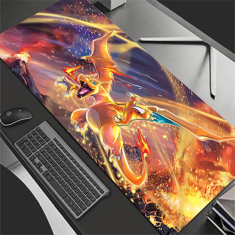 Gaming Office Accessories - لوحة ماوس كبيرة بتصميم أنيمي للألعاب،