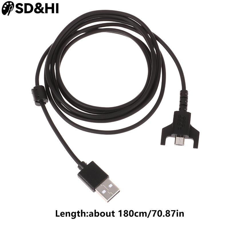Gaming Accessories Logitech - كابل ماوس USB متين للشحن ،