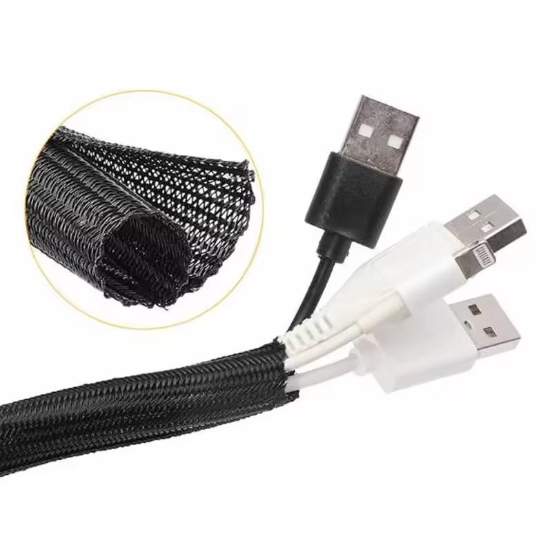 Cable Sleeve Braided - غلاف كابلات قابل للتمدد من مادة