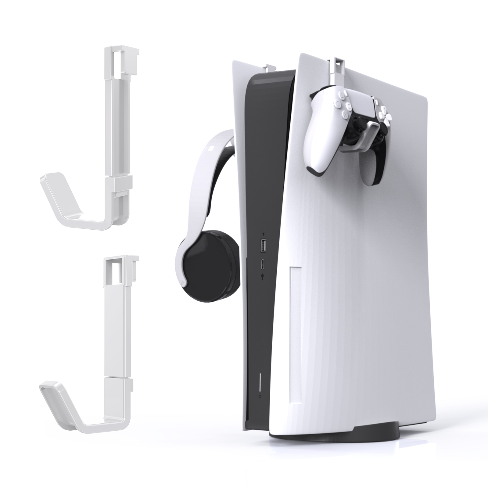Gaming Accessories Holder - حامل جداري للتحكم وسماعات الرأس JYS-P5180
