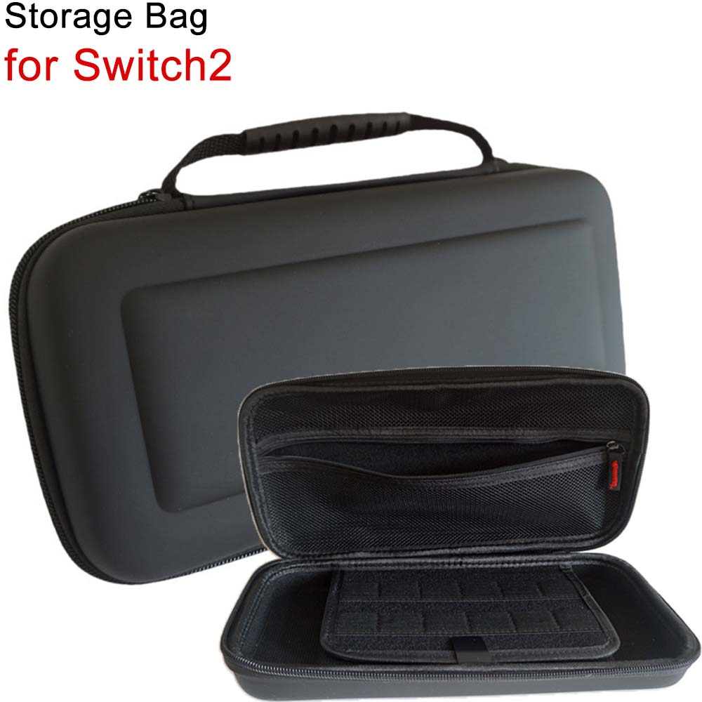 Gaming Accessories Bag - حقيبة تخزين سوداء لوحدة التحكم في