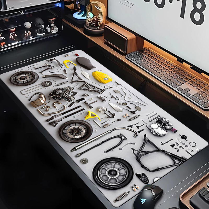 Gaming Accessories For Gaming Desk - لوحة ماوس مطاطية قابلة للفك XXL،