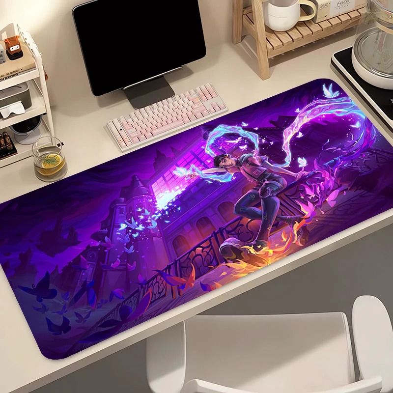Gaming Office Accessories - لوحة ماوس للألعاب بتصميم أنمي للكمبيوتر،