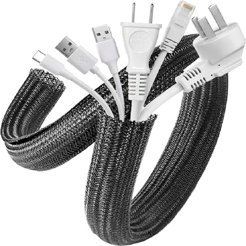 Cable Sleeve Braided - غلاف كابلات مجدول من النايلون PET