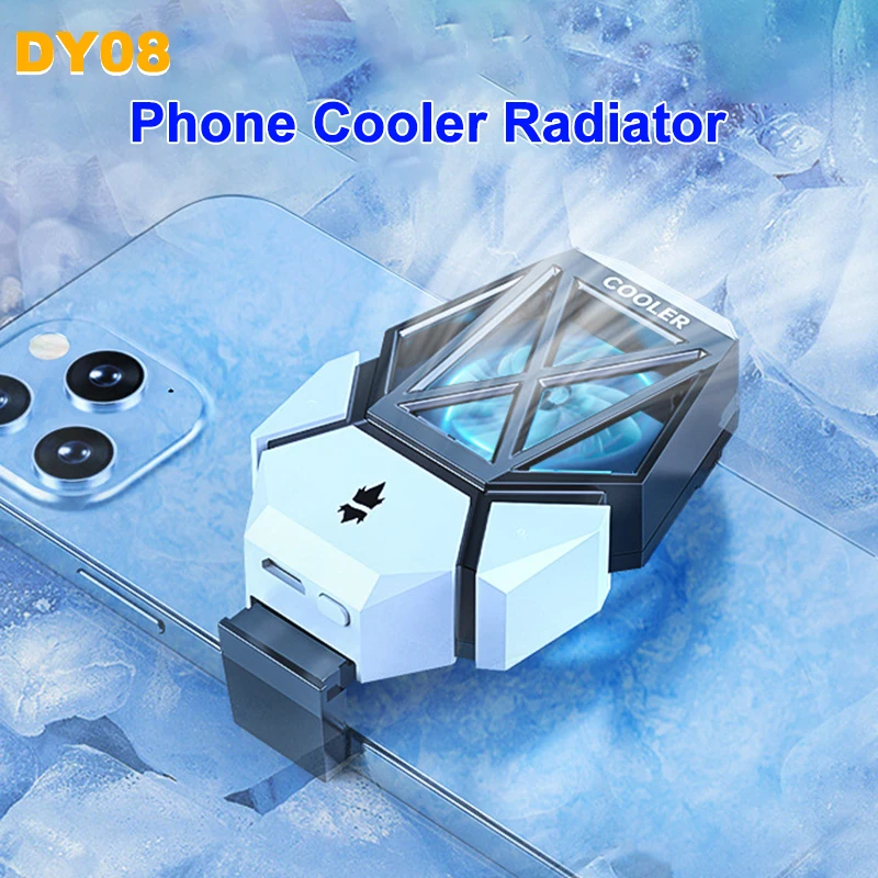 Gaming Accessories Mobile - DY08 مشعاع مروحة تبريد الهاتف المحمول