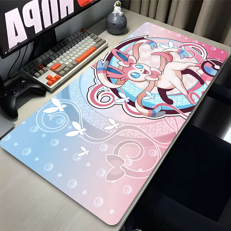Gaming Accessories For Gaming Desk - لوحة ماوس كبيرة وردية اللون XXL