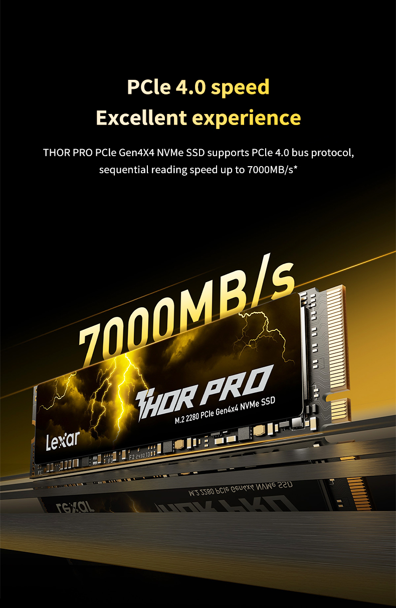 Lexar THOR PRO M.2 2280 PCle 4 - مراجعة Samsung Ssd 980 Pro وسعره