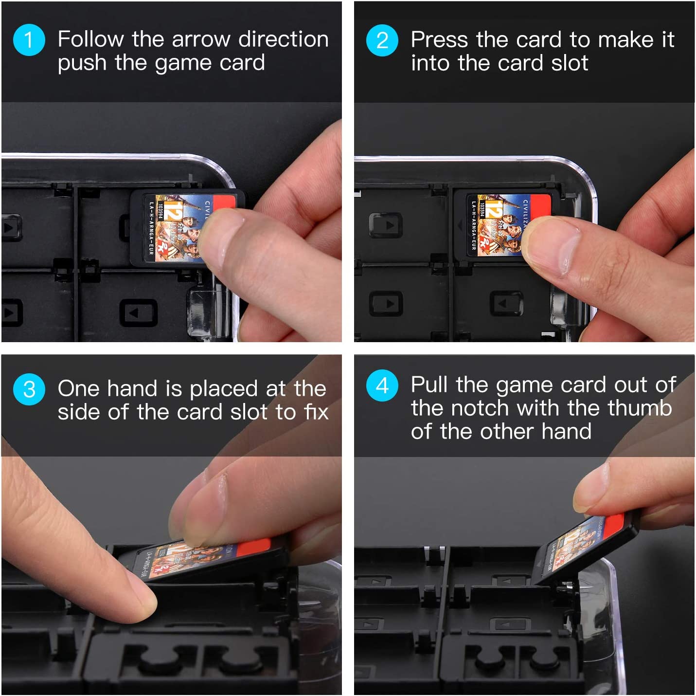 لعبة بطاقة كم متوافق التبديل ل - مراجعة Gaming Accessories Holder وسعره