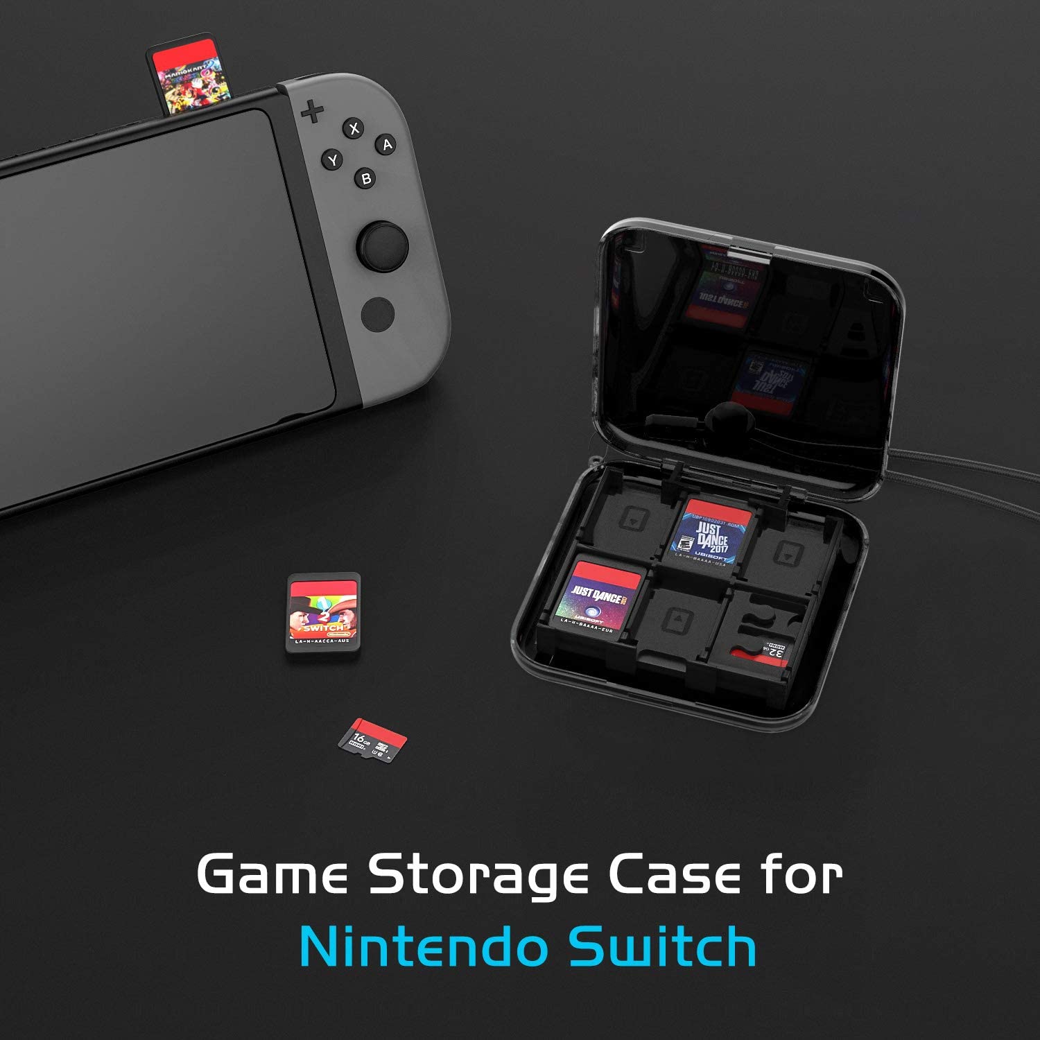 لعبة بطاقة كم متوافق التبديل ل - مراجعة Gaming Accessories Holder وسعره