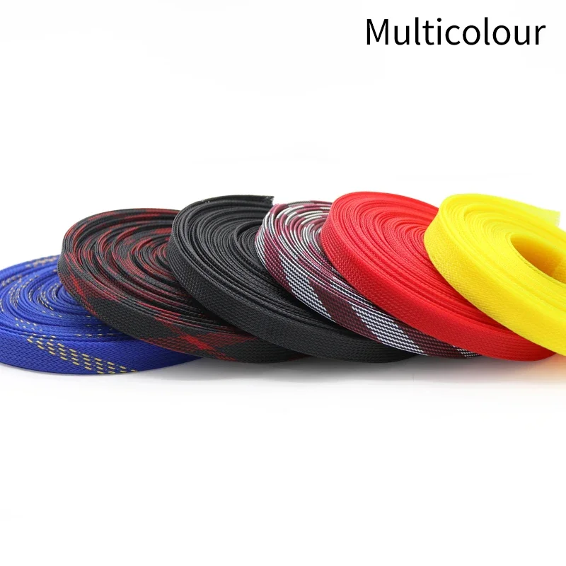 5 متر جديد ضيق عالية الكثافة P - مراجعة Cable Sleeve Braided وسعره