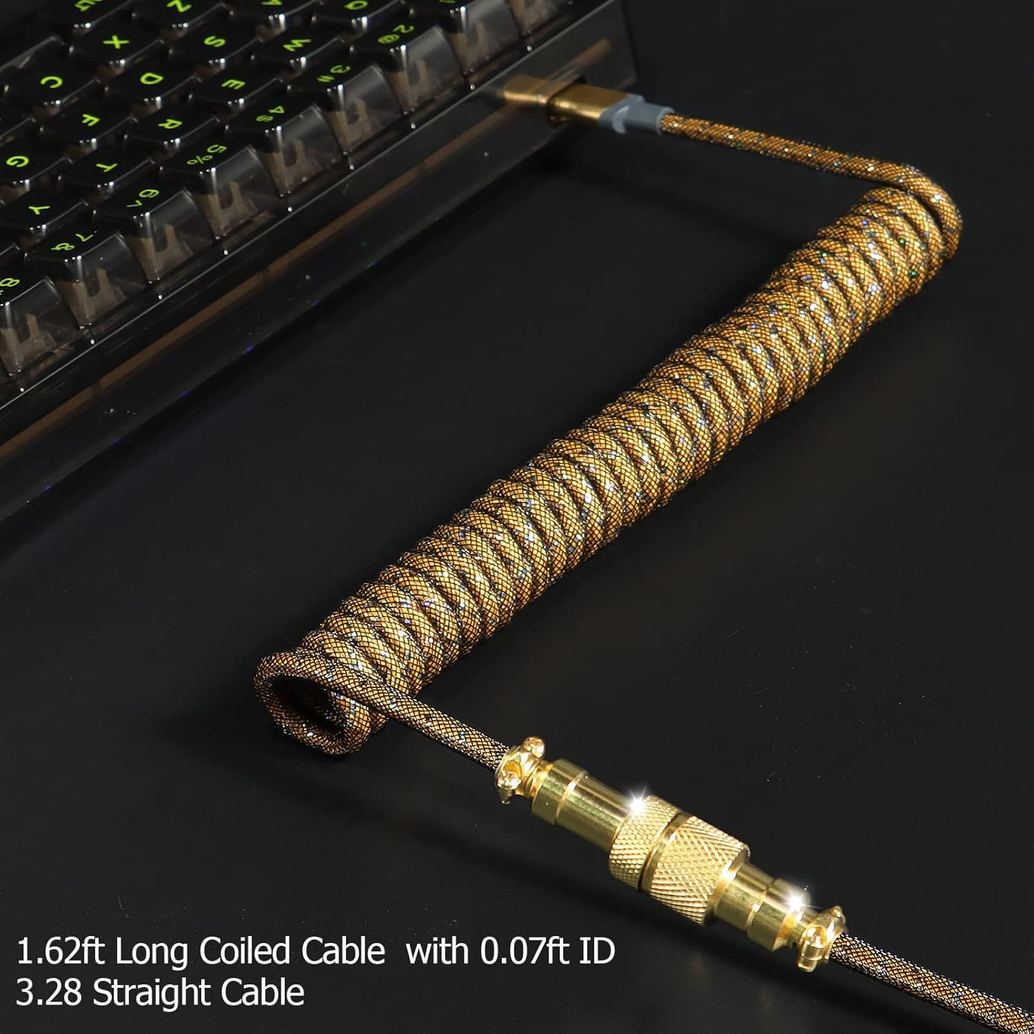 ATTACK SHARK * MAMBASNAKE C03  - مراجعة Cable Sleeve Braided وسعره
