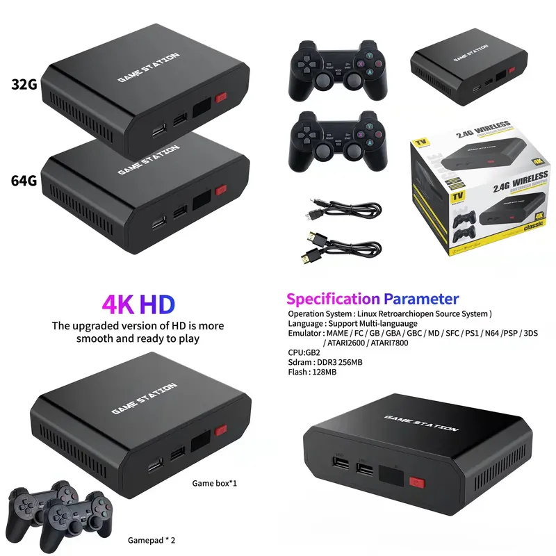 جهاز ألعاب فيديو M8plus عالي ا - مراجعة Gaming Accessories Console وسعره