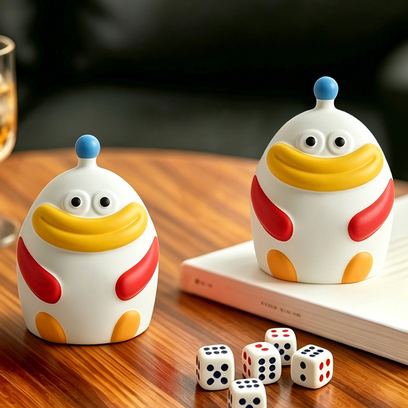 حامل نرد من الراتنج على شكل بط - مراجعة Gaming Accessories Must Have وسعره