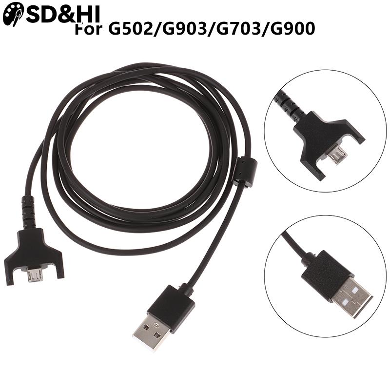 كابل ماوس USB متين للشحن ، سلك - مراجعة Gaming Accessories Logitech وسعره