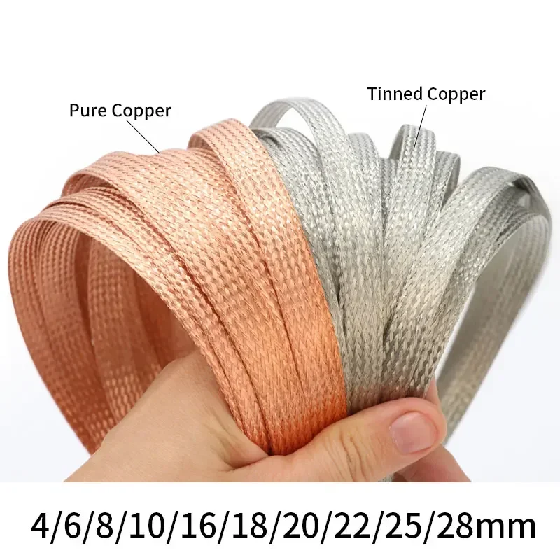 2 متر/5 متر المعلبة تصفيح النح - مراجعة Cable Sleeve Braided وسعره