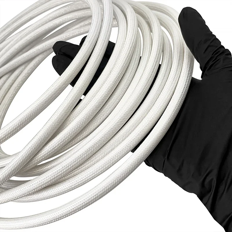 7000 فولت 200 درجة ارتفاع درجة - مراجعة Cable Sleeve Braided وسعره