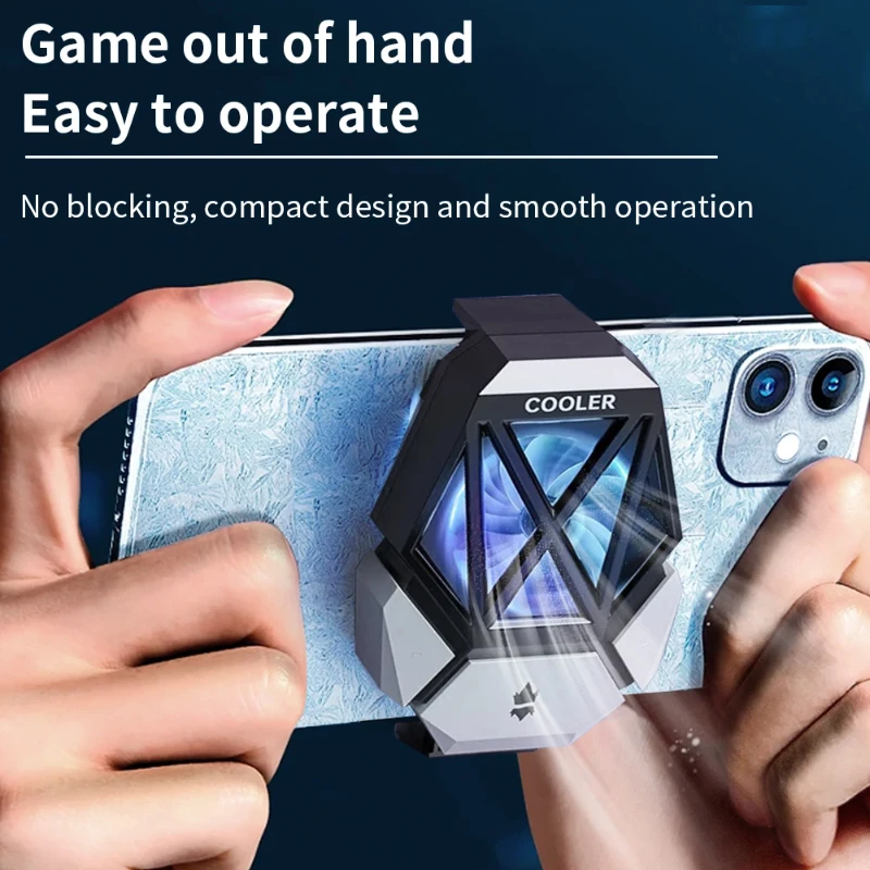 DY08 مشعاع مروحة تبريد الهاتف  - مراجعة Gaming Accessories Mobile وسعره