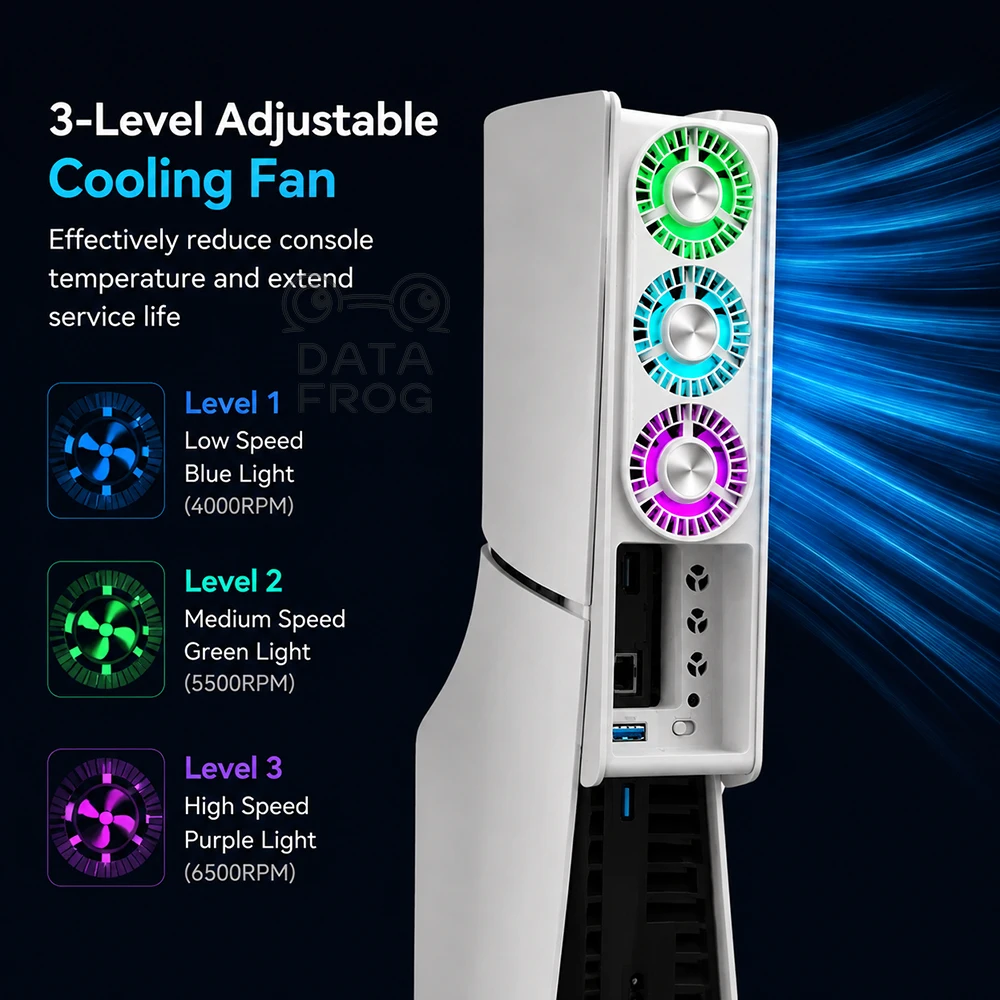 مبرد DATA FROG RGB متوافق مع P - مراجعة Essential Gaming Accessories وسعره