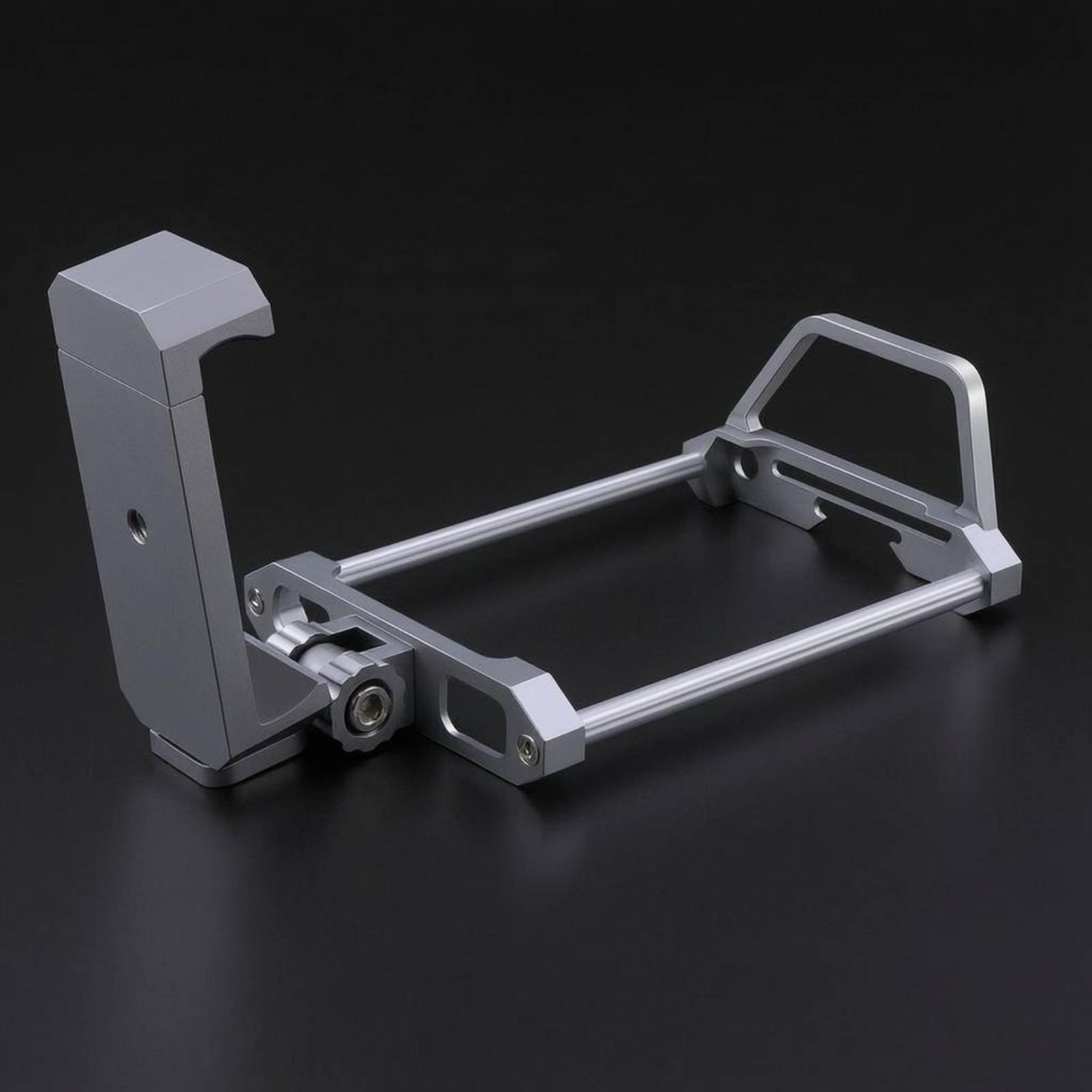 حامل هاتف من الألومنيوم مع مشب - مراجعة Gaming Accessories Holder وسعره