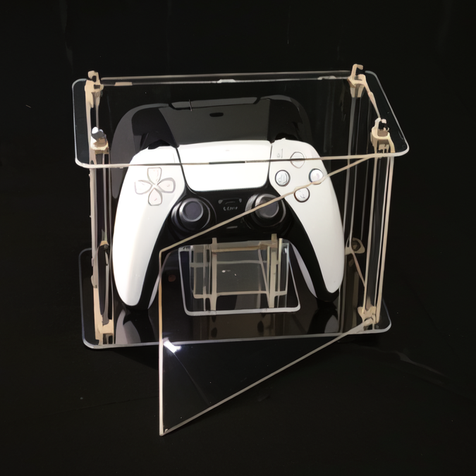 صندوق أكريليك وحدة تحكم ألعاب  - مراجعة Gaming Accessories Holder وسعره