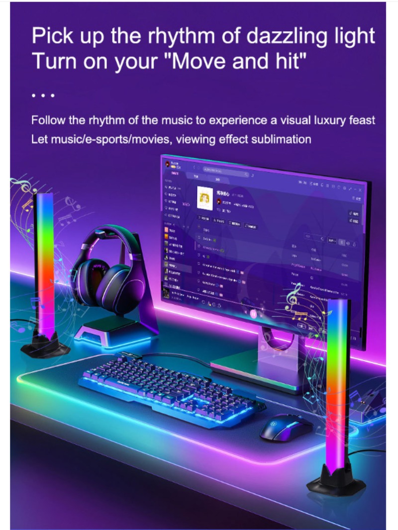شريط إضاءة LED متزامن مع الموس - مراجعة Essential Gaming Accessories وسعره