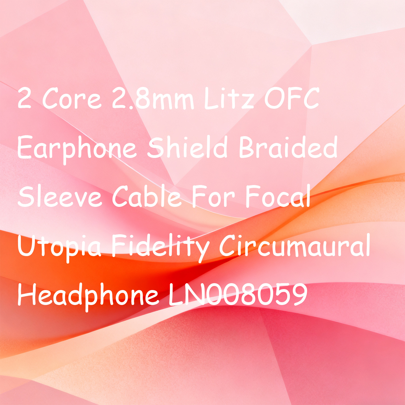 كابل سماعات أذن مزدوج النواة 2 - مراجعة Cable Sleeve Braided وسعره